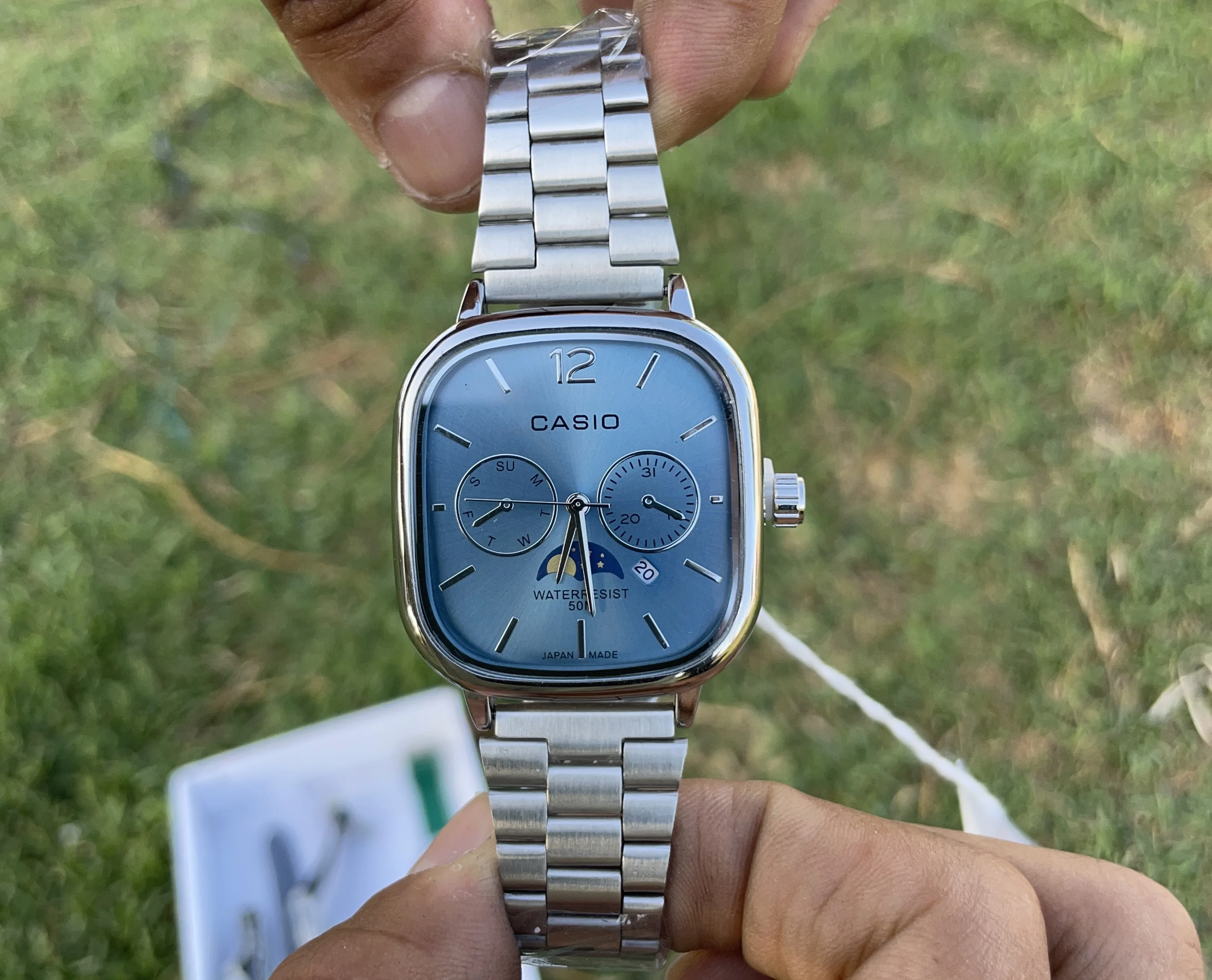 Casio électronique - bleu ciel